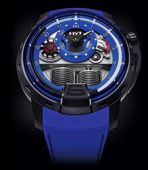 Buy Luxury Replica HYT H1 Colorblock BLUE 148-TT-80-NF-FB watch